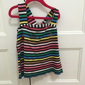 Sonia Rykiel Girls Striped Tank - Size 14